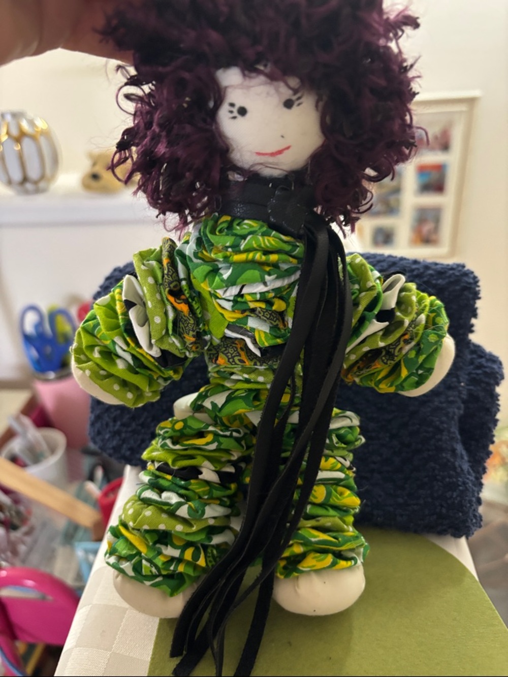 Kids Green Floral Hooded Jacket - Unbranded